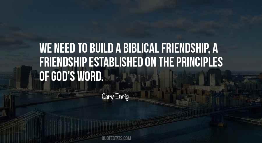 Quotes About Biblical Friendship #88087