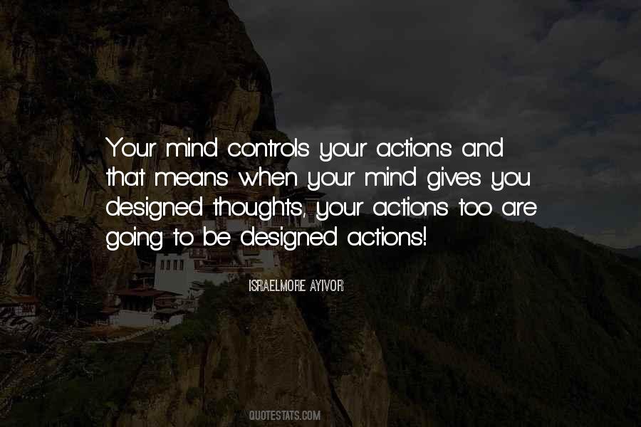 Control Your Thought Quotes #739861