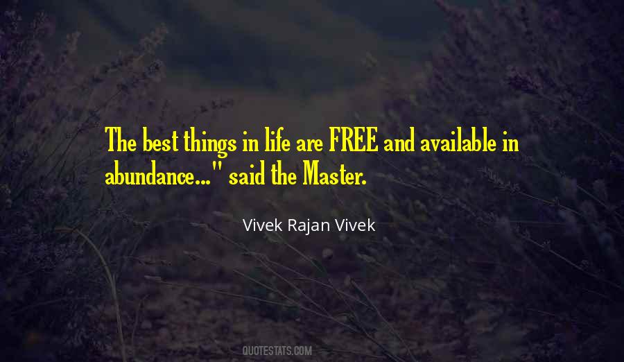 Quotes About The Best Things In Life Are Free #676161