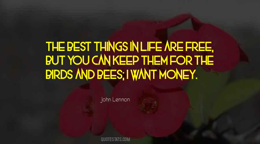 Quotes About The Best Things In Life Are Free #87397