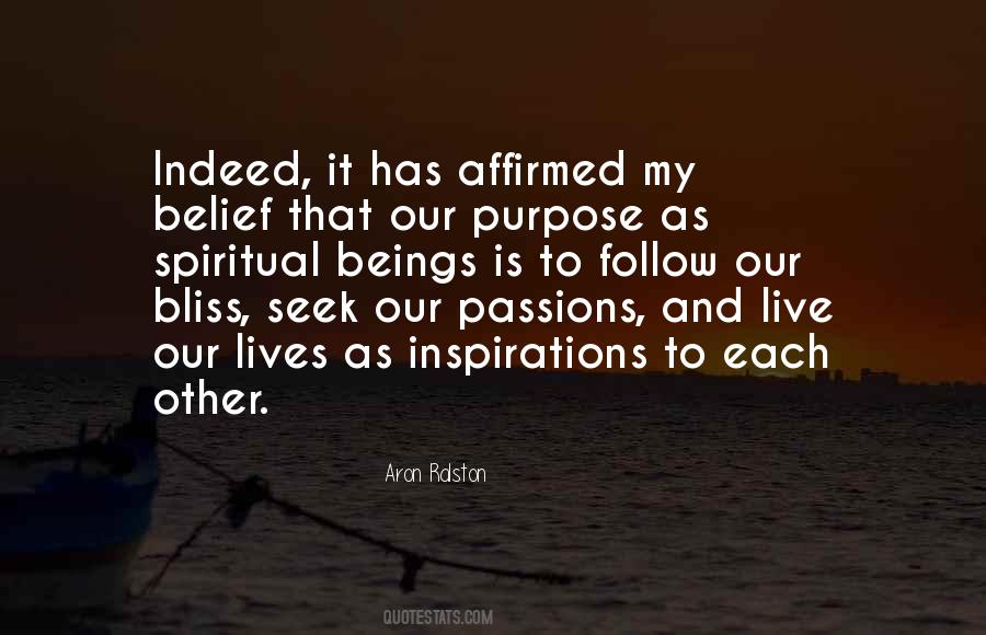 Quotes About Purpose And Passion #1371725