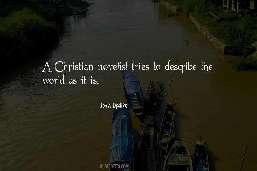 Christian Novelist Quotes #1342456