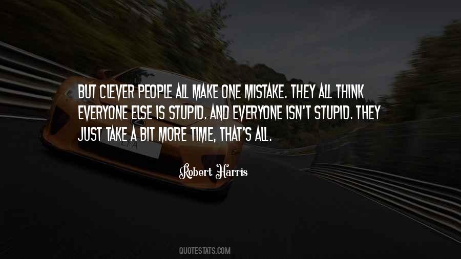 Stupid Mistake Quotes #64854