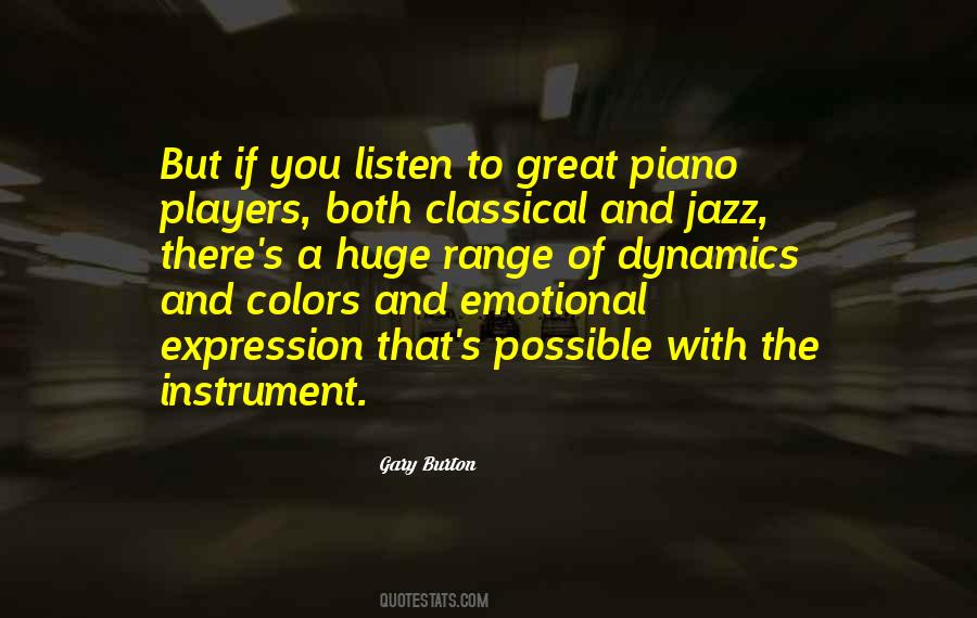 Quotes About Piano Players #1018182