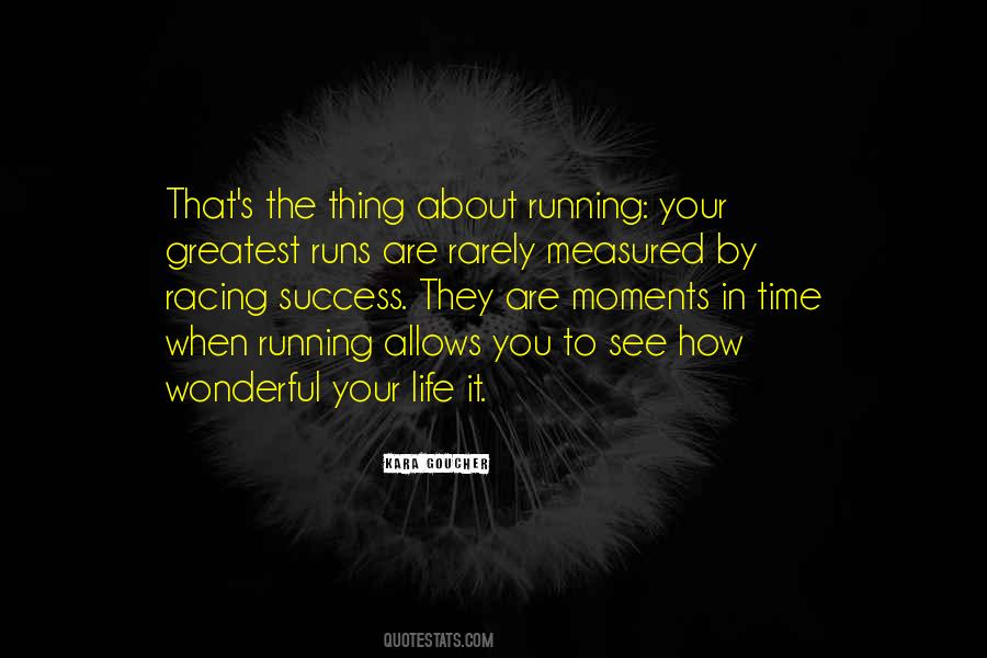 Quotes About Racing Running #35804