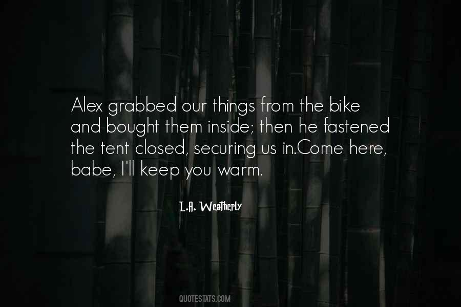 Inside The Fire Quotes #90989