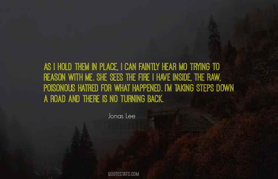 Inside The Fire Quotes #971106