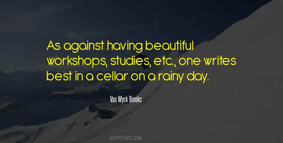 Quotes About A Rainy Day #914921