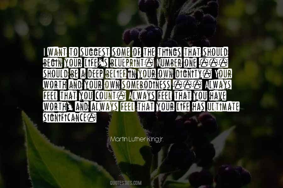 Significance In Life Quotes #257822