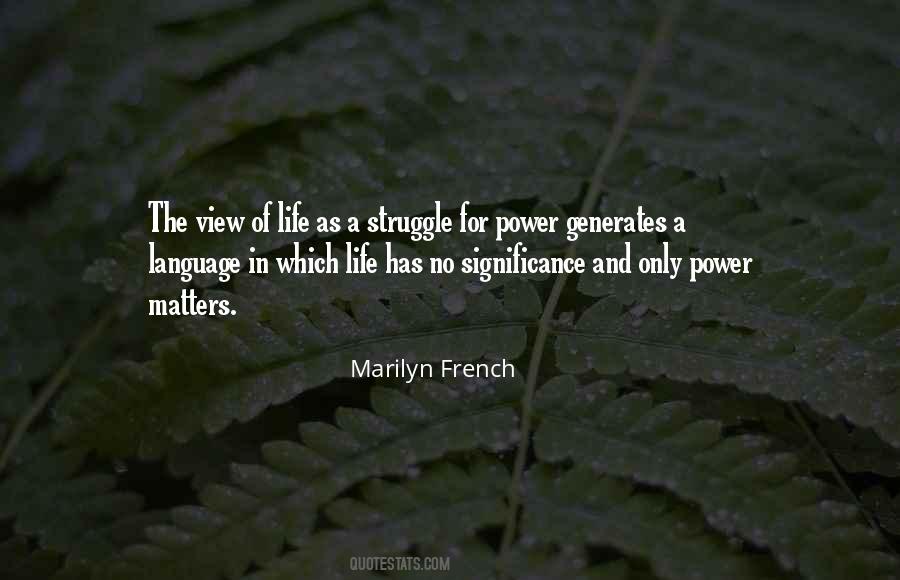 Significance In Life Quotes #602262