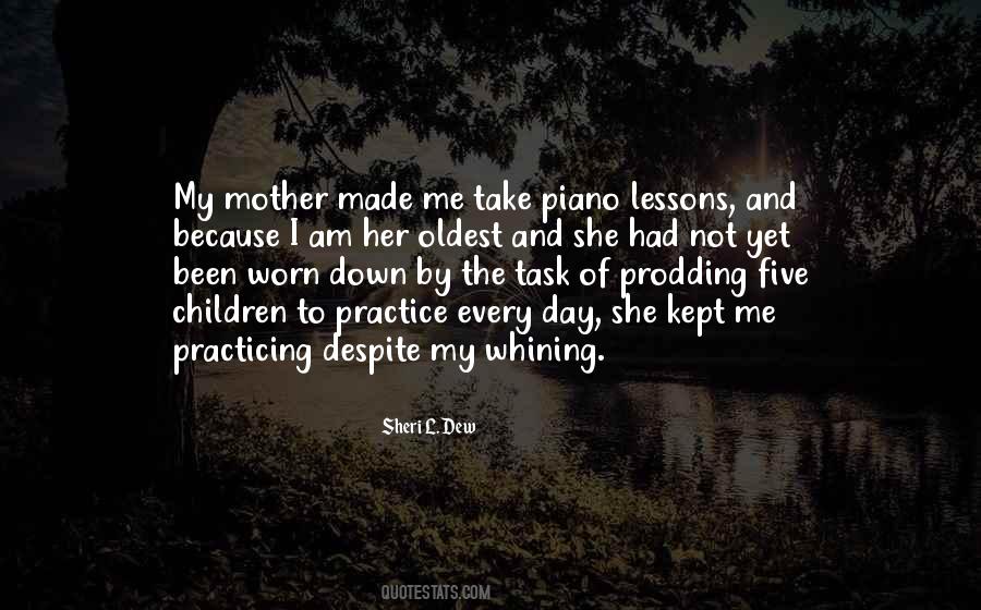 Quotes About Piano Lessons #1388724