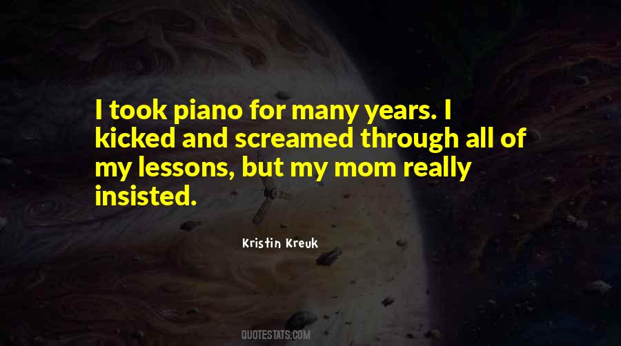 Quotes About Piano Lessons #1528123