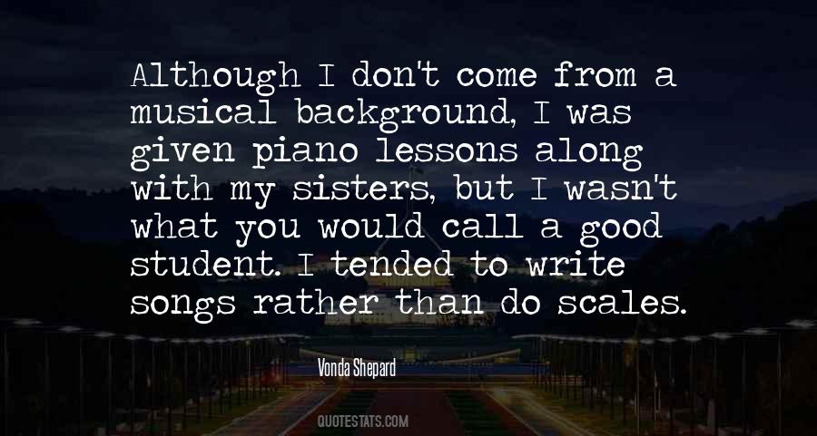 Quotes About Piano Lessons #186086