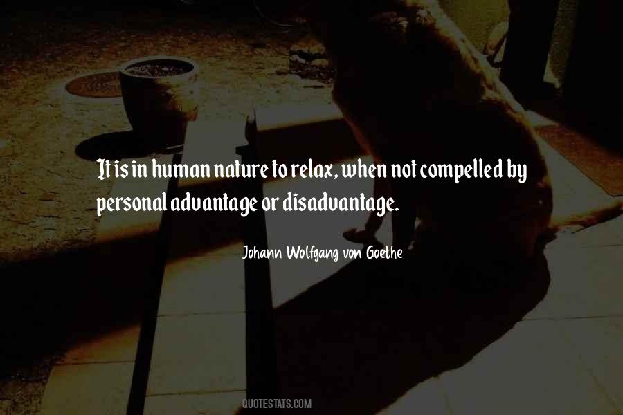 Quotes About Advantage And Disadvantage #1197048