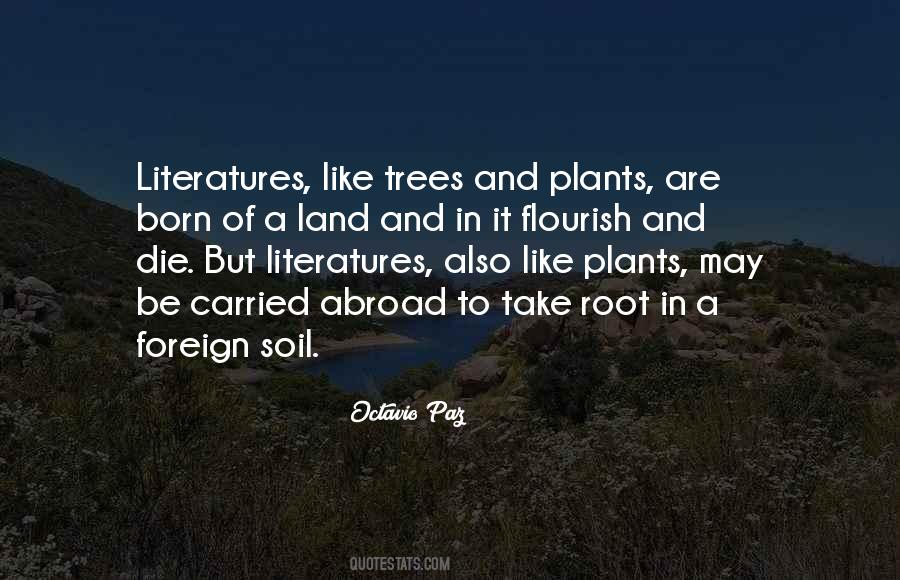 Quotes About Plants And Trees #13427