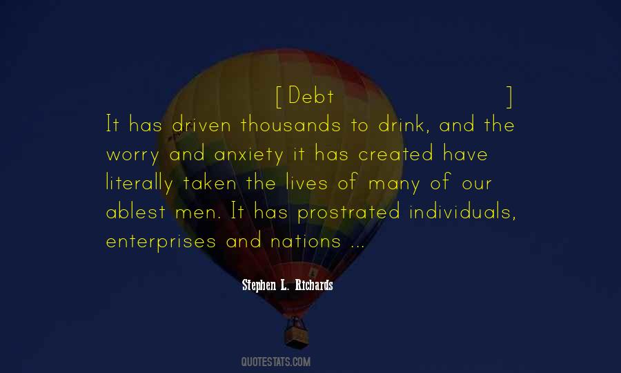 Quotes About Debt #1704043