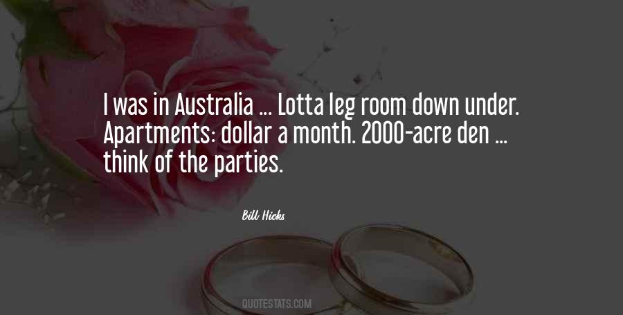 Quotes About Down Under #865968