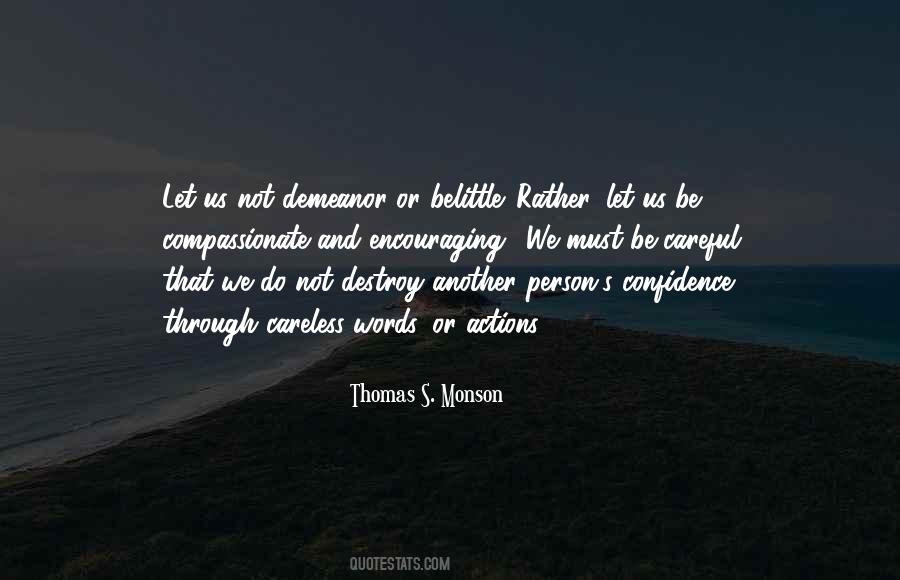 Quotes About Demeanor #1248164