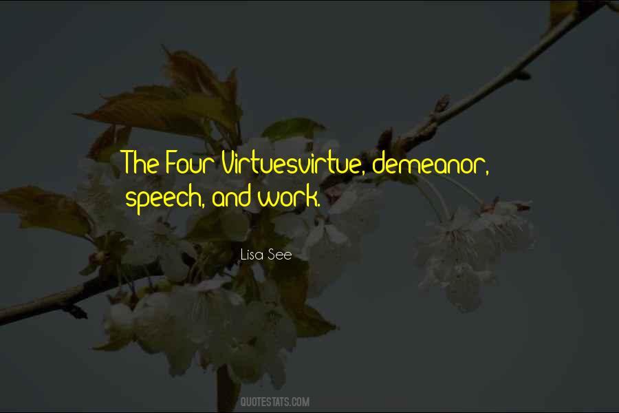 Quotes About Demeanor #1532727