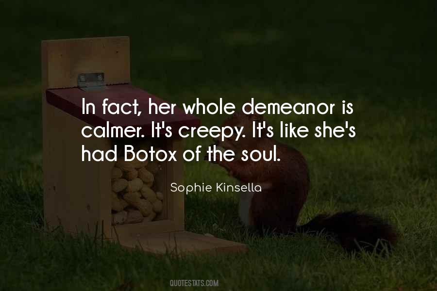 Quotes About Demeanor #321528