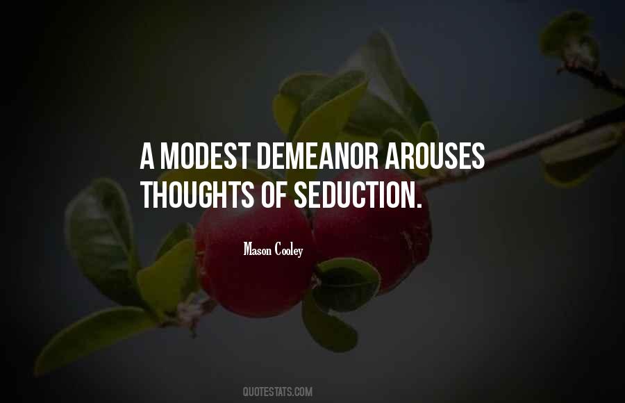Quotes About Demeanor #323202