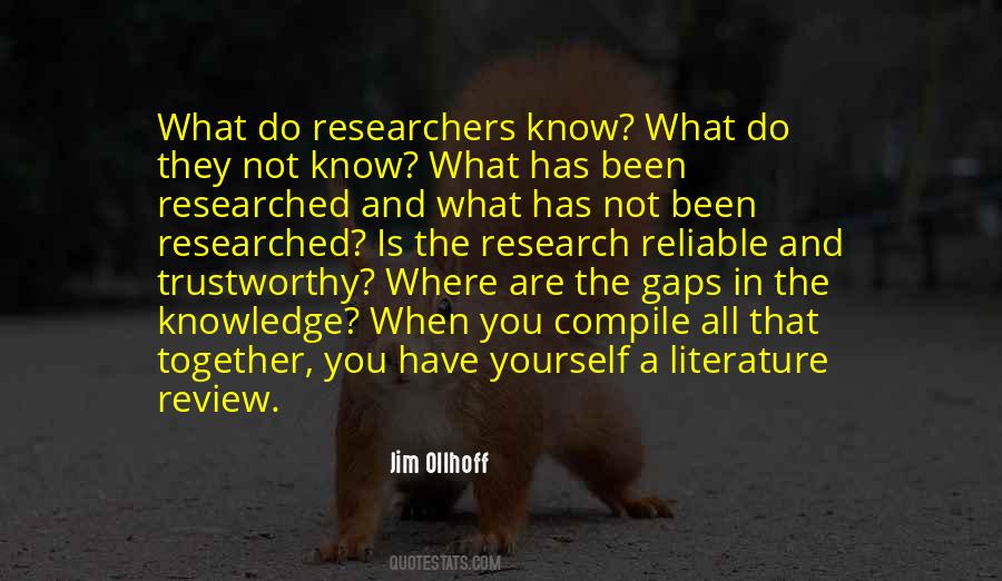 Quotes About Literature Review #1298874
