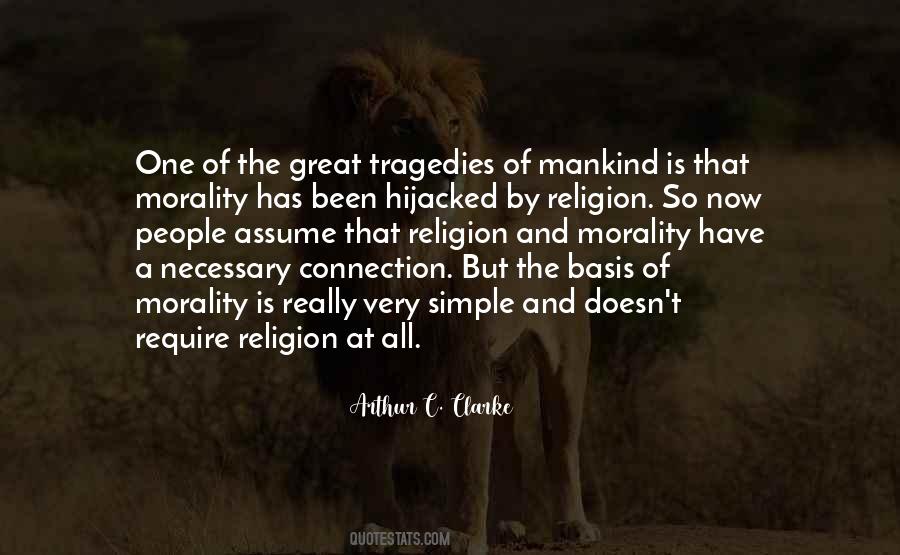 Quotes About Religion And Morality #8268