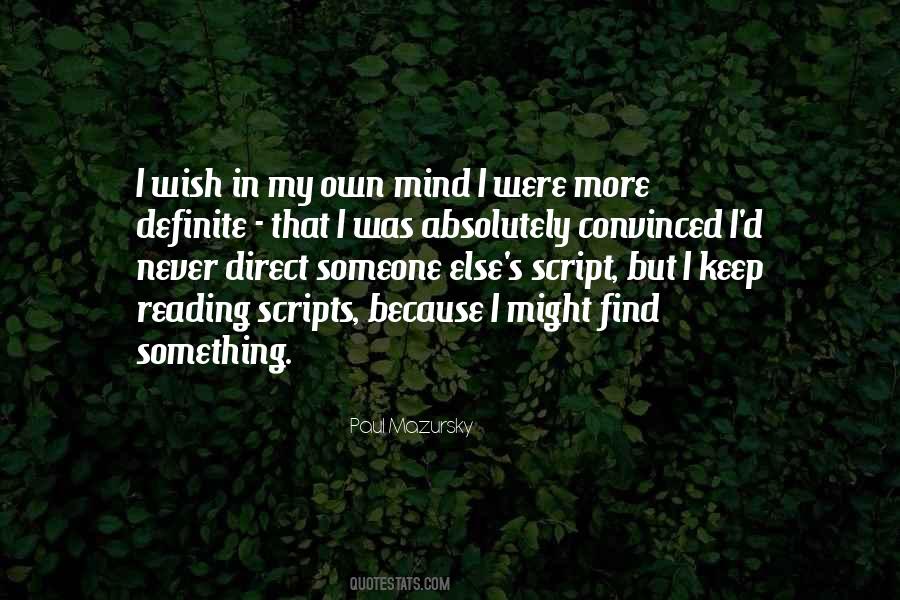 Quotes About Definite #26550 Quotes About Definite #26550