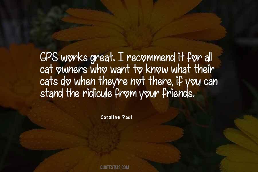 Quotes About Gps #50227
