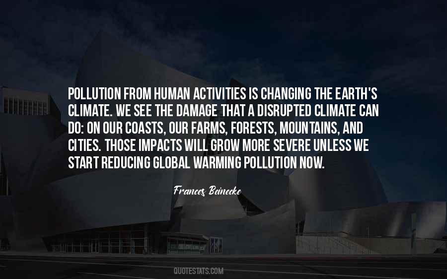 Quotes About Earth Pollution #552864