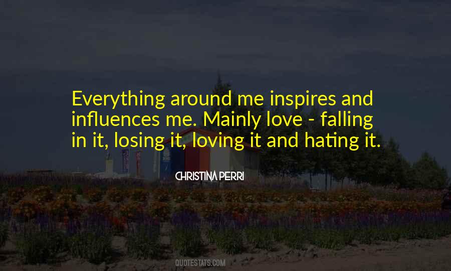 Quotes About Losing Something You Love #39266