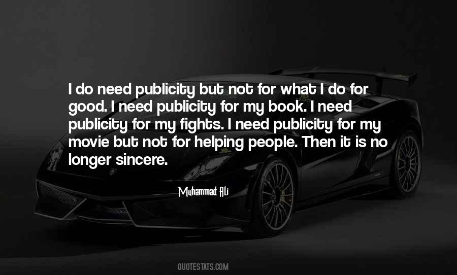 Quotes About Publicity #996091