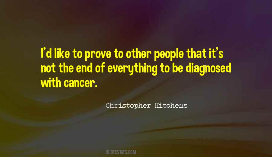 People With Cancer Quotes #1019328