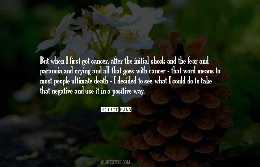 People With Cancer Quotes #1502069