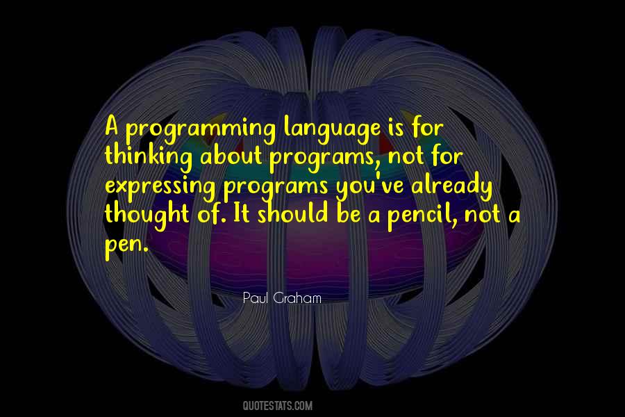 Quotes About C Programming Language #492910