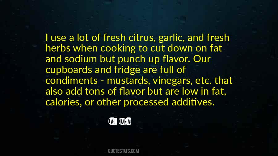 Quotes About Fresh Herbs #392382