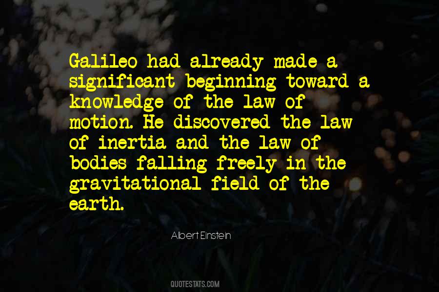 Gravitational Field Quotes #852869