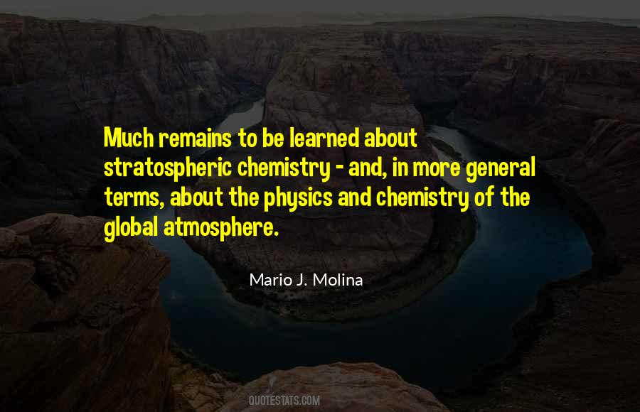 Quotes About Physics And Chemistry #438337