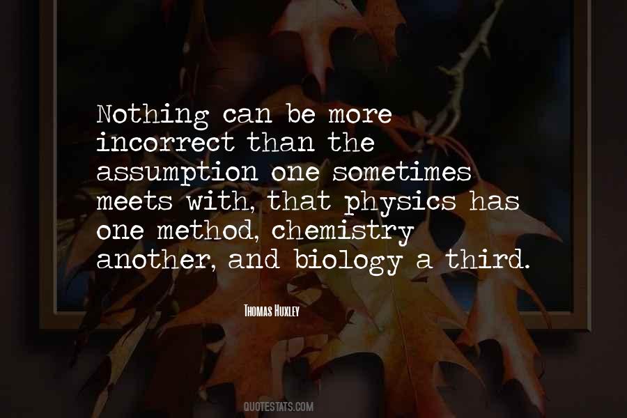 Quotes About Physics And Chemistry #590718