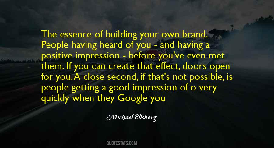 Quotes About Brand Building #1866923