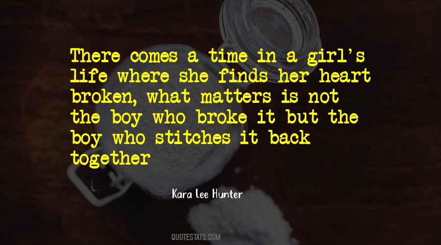 Quotes About Broken Girl #1576143