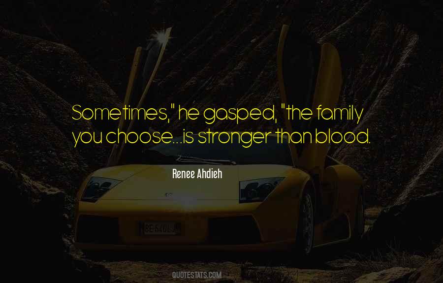 Quotes About Bad Blood In Family #709861