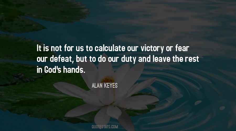 Quotes About Victory In God #1459905