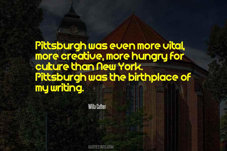 Quotes About Birthplace #485285