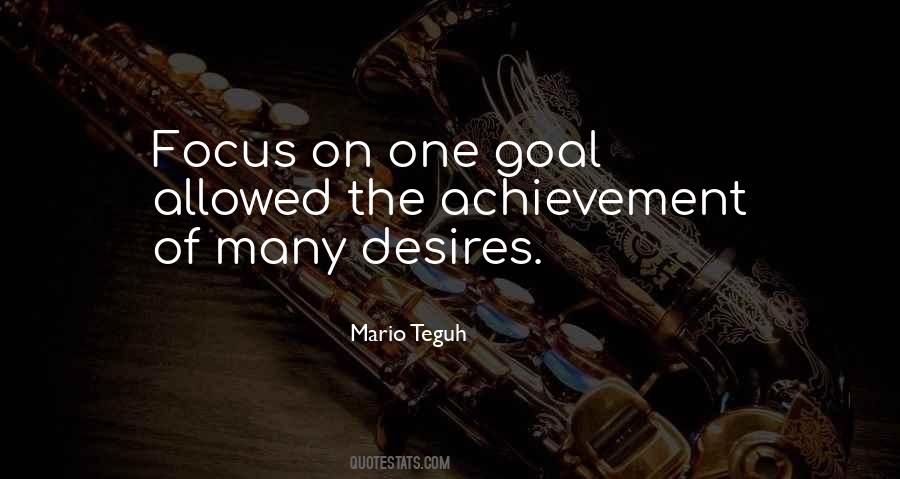 Quotes About Goal Achievement #534415