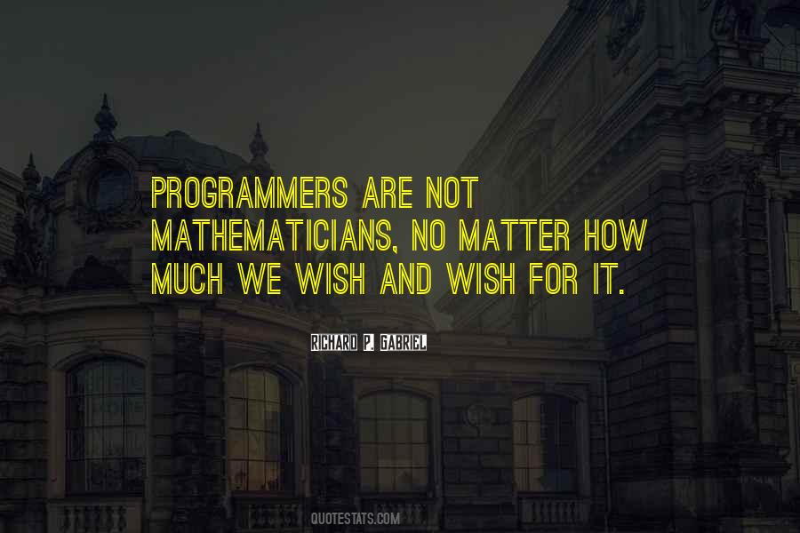 Non Programmers Quotes #288482