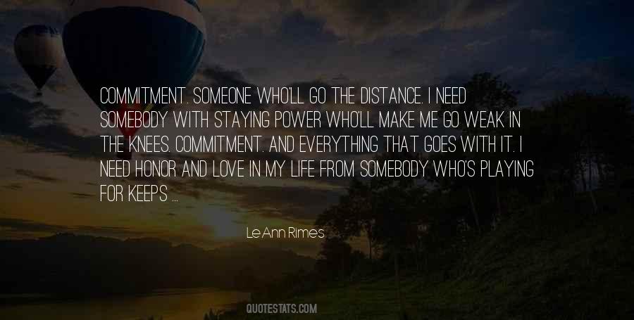 Quotes About Distance Love #100559