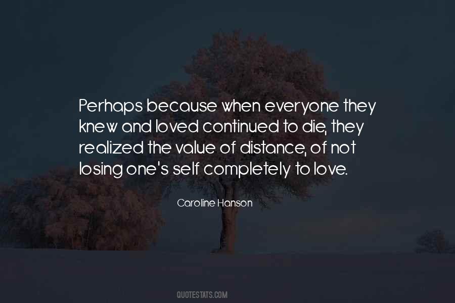 Quotes About Distance Love #280415