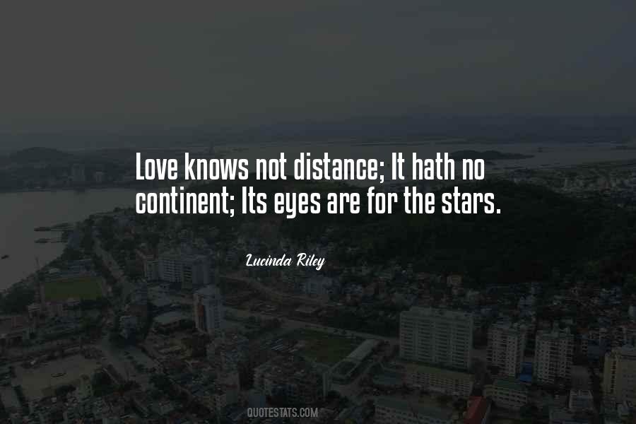 Quotes About Distance Love #509193