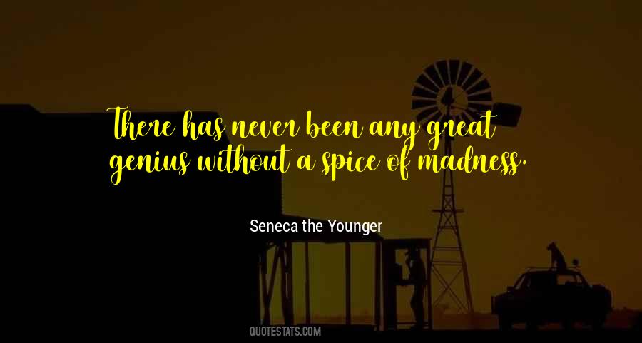 Quotes About Genius And Madness #1074732